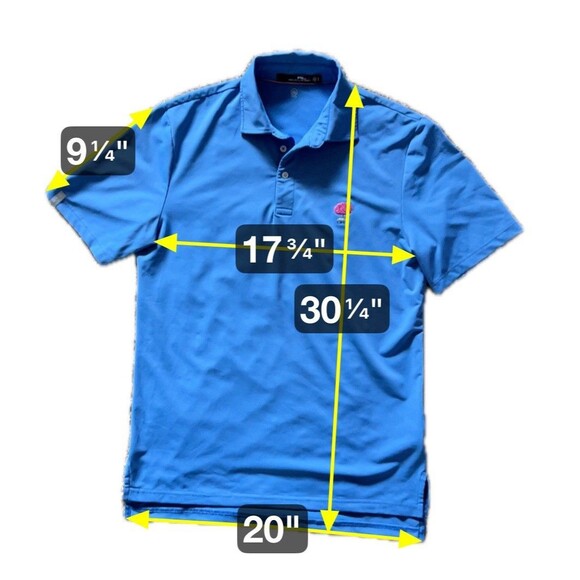 Vintage RLX Ralph Lauren 1916 Cherry Valley Club Golf Polo Women's S/P Blue Logo - Picture 17 of 17